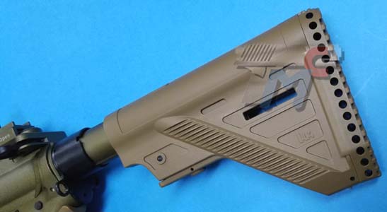 Umarex(VFC) HK416A5 Gas Blow Back Rifle (TAN) - Click Image to Close